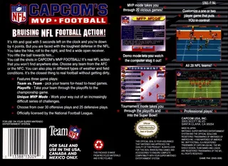 Capcom's MVP Football dos