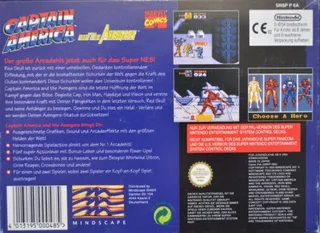 Captain America and the Avengers dos