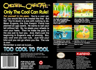 Chester Cheetah : Too Cool to Fool dos