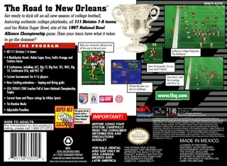 College Football USA 97 dos