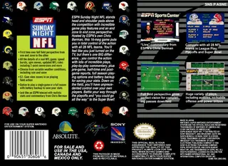 ESPN Sunday Night NFL dos