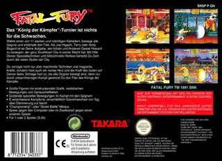 Fatal Fury dos