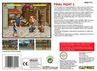 Final Fight 2 dos
