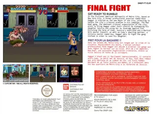 Final Fight dos