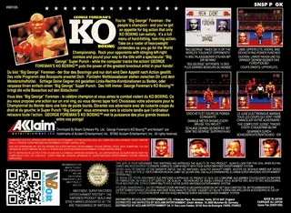 George Foreman's KO Boxing dos