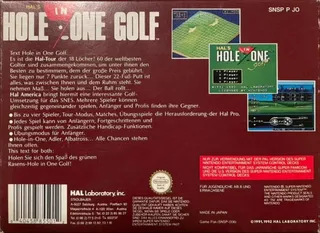 HAL's Hole in One Golf dos