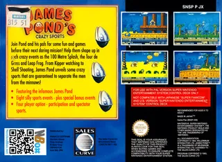 James Pond's Crazy Sports dos
