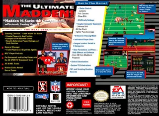 Madden NFL 96 dos
