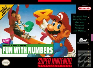 Mario's Early Years : Fun with Numbers