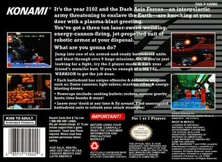 Metal Warriors dos