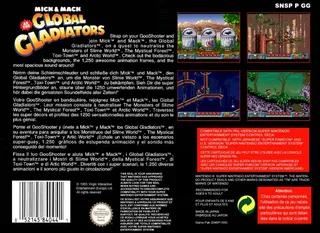 Mick & Mack as the Global Gladiators dos