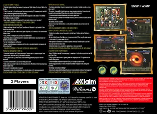 Mortal Kombat 3 dos