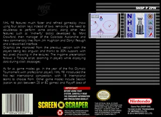 NHL 98 dos