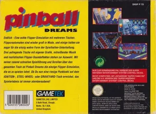 Pinball Dreams dos