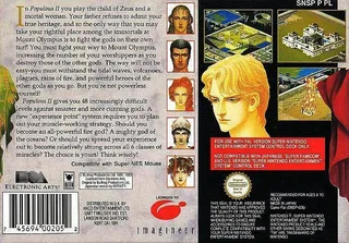 Populous 2 - Trials Of The Olympian Gods dos