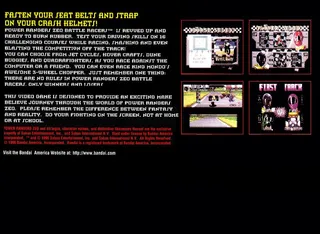 Power Rangers Zeo : Battle Racers dos