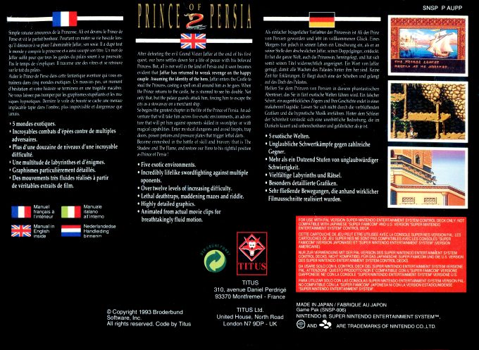 Jaquette arrière