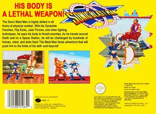 Sonic Blast Man dos