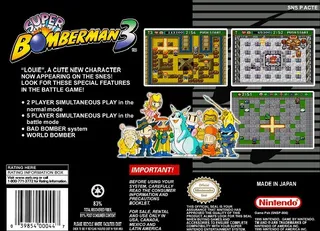 Super Bomberman 3 dos