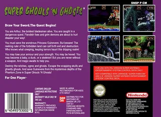 Super Ghouls'n Ghosts dos