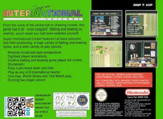 Super International Cricket dos