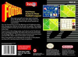 Super Play Action Football dos