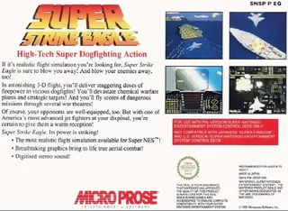 Super Strike Eagle dos