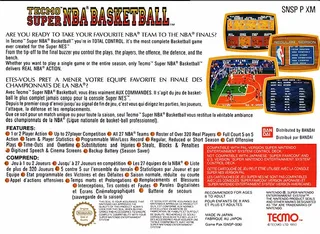 Tecmo Super NBA Basketball dos