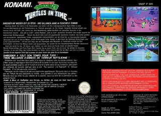 Teenage Mutant Ninja Turtles IV : Turtles in Time dos