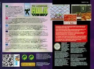 The Incredible Hulk dos
