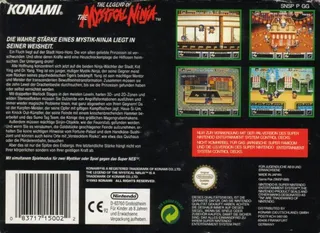 The Legend of the Mystical Ninja dos