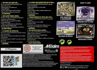 Ultimate Mortal Kombat 3 dos