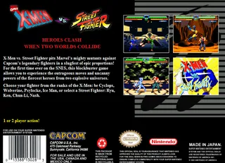 X-Men vs. Street Fighter dos