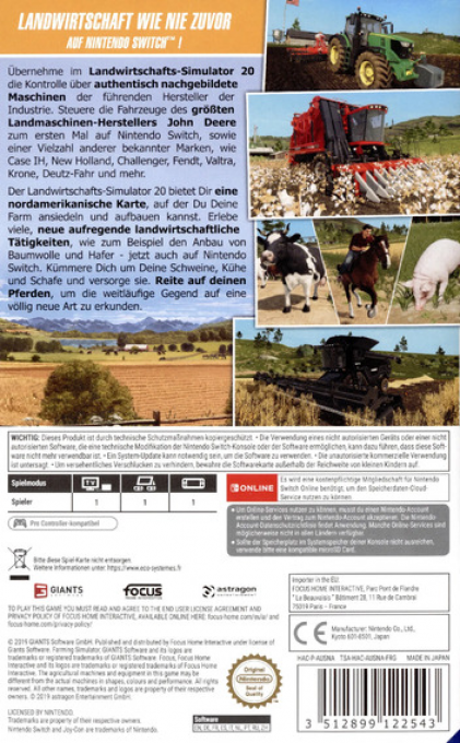 Farming Simulator 20 - Dos