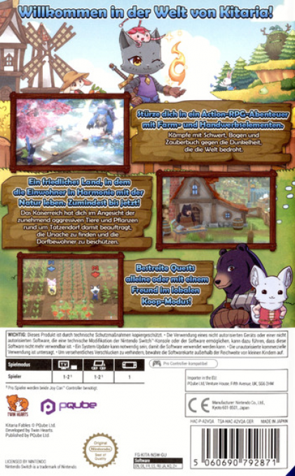 Kitaria Fables - Dos