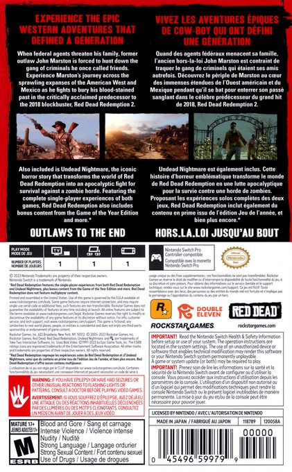 Red Dead Redemption dos