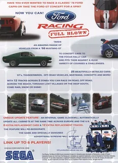 Ford Racing Full Blown - Dos