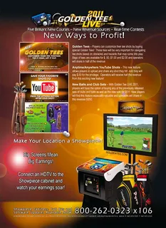 Golden Tee Live 2011 - Dos