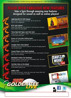 Golden Tee Live 2012 - Dos