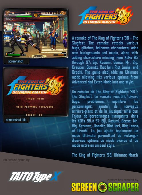 King Of Fighters '98 - The Ultimate Match - Dos