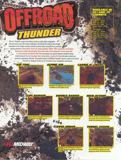 Off Road Thunder - Dos