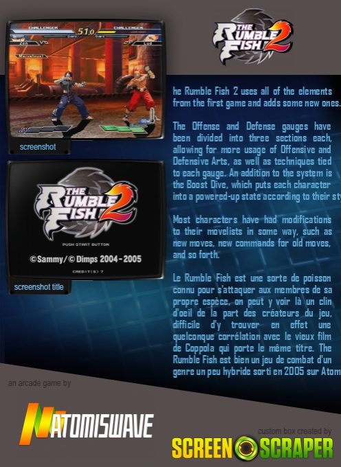 The Rumble Fish 2 dos