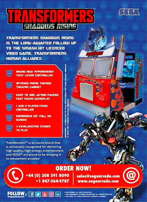 Transformers : Shadows Rising