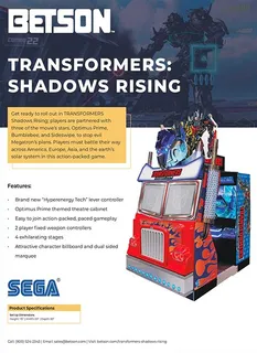 Transformers : Shadows Rising - Dos