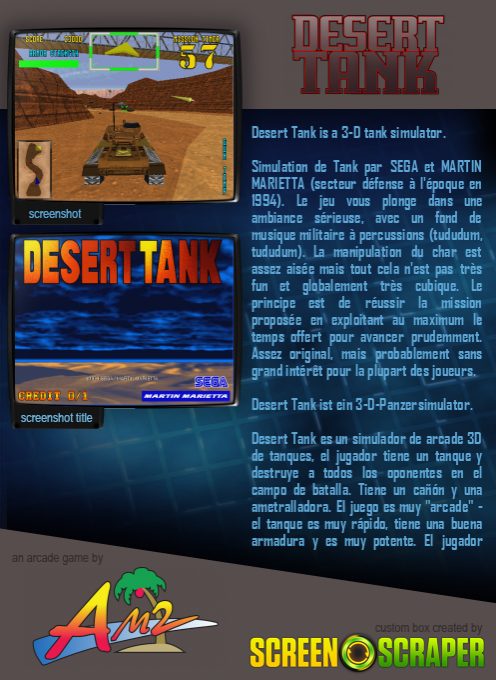 Desert Tank dos