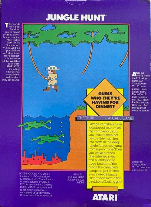 Jungle Hunt - Dos