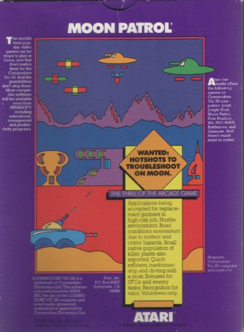 Moon Patrol - Dos