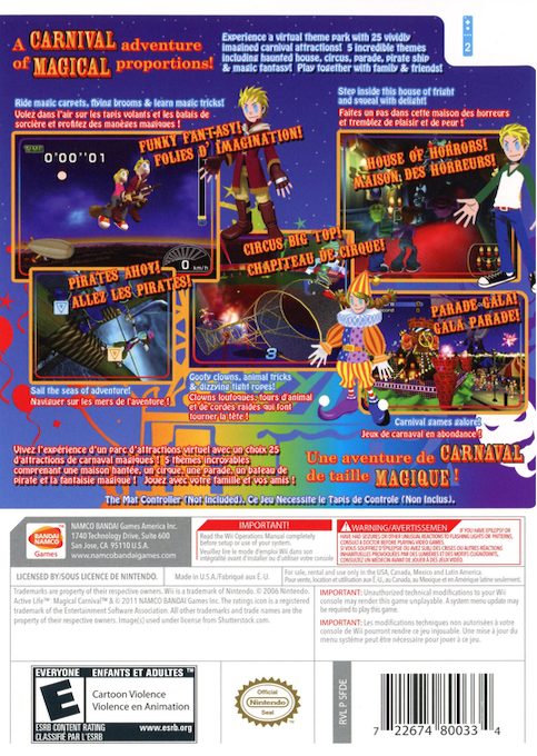 Active Life : Magical Carnival - Dos