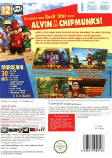 Alvin et Les Chipmunks 3 dos