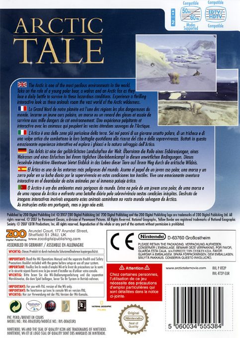 Jaquette arrière